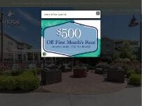 Website Screenshot Ridge at Perry Bend