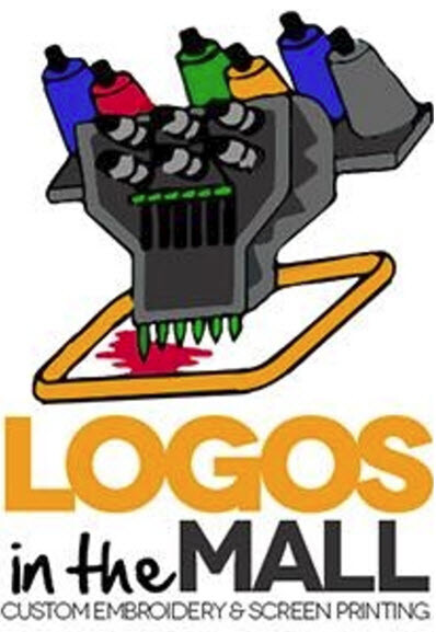 Logos In The Mall Embroidery Store Logo