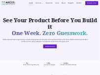 Website Screenshot Argos InfoTech