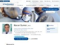 Website Screenshot Baran Sumer, M.D.