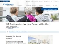 Website Screenshot UT Southwestern Medical Center at RedBird