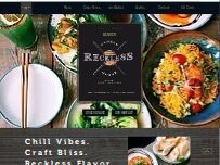 Website Screenshot Reckless Noodle House