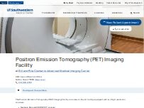 Website Screenshot Advanced Imaging Clinic - UT Southwestern