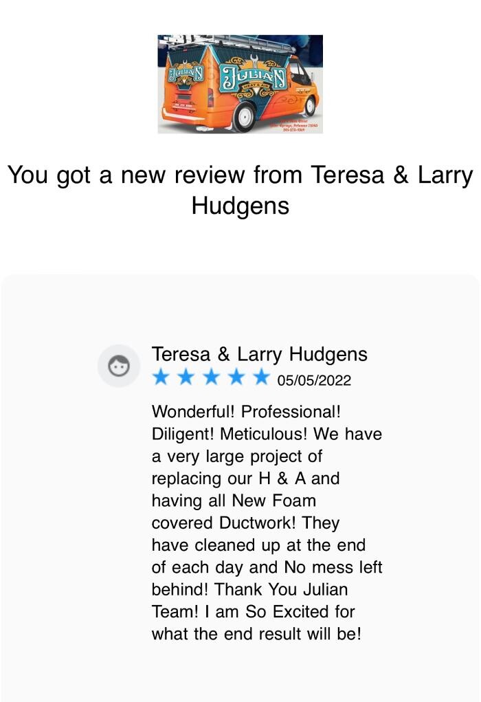 Images Julian Heat & Air