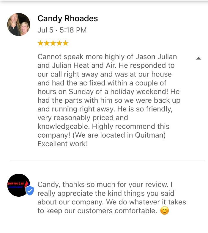 Images Julian Heat & Air