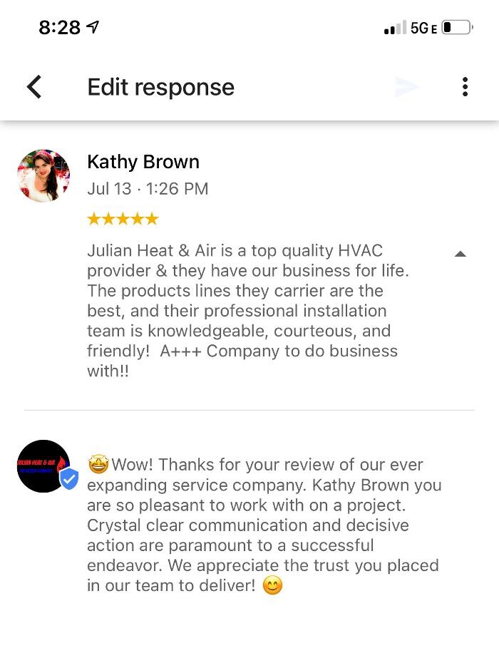 Images Julian Heat & Air