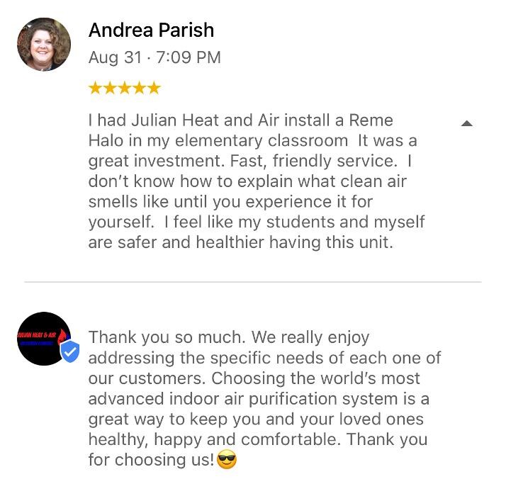 Images Julian Heat & Air