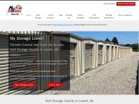 Website Screenshot My Storage Lowell