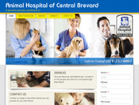 Animal Hospital of Central Brevard website screenshot