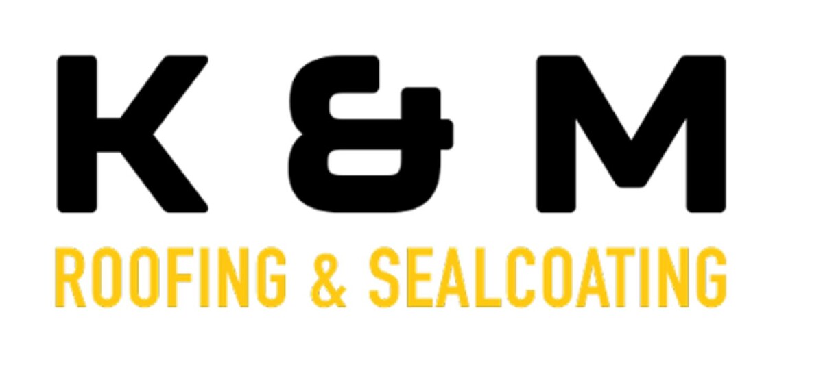 K & M Roofing and Sealcoating Logo