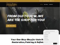 Website Screenshot Classic Images Auto Body & Restorations
