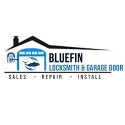Bluefin Locksmith And Garage Door Services Logo