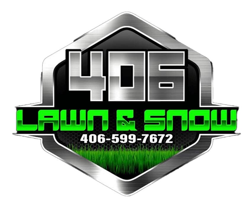 406 Lawn and Snow Logo