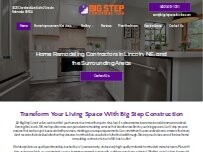 Website Screenshot Big Step Construction