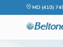 Website Screenshot Beltone Lednum Hearing Centers