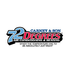 Carney & Son 72 Degrees Logo