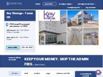 Website Screenshot Key Storage - Texas 151