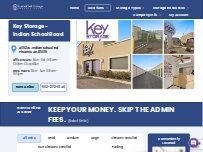 Website Screenshot Key Storage - Indian School Road