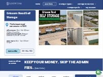 Website Screenshot Grissom Road Self Storage