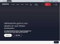 Website Screenshot Johnson Commercial Fitness