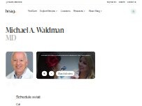 Website Screenshot Michael A. Waldman, MD