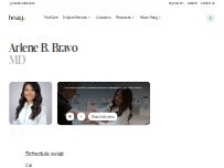 Website Screenshot Arlene B. Bravo, MD