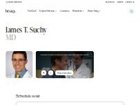 Website Screenshot James T. Suchy, MD