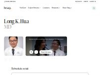 Website Screenshot Long K. Hua, MD