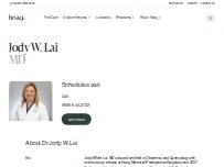 Website Screenshot Jody W. Lai, MD