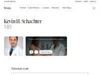 Website Screenshot Kevin H. Schachter, MD
