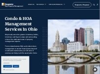 Website Screenshot Associa Real Property Management and Community Management Solutions