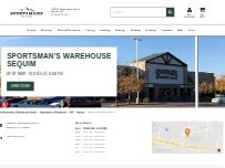 Website Screenshot Sportsman's Warehouse