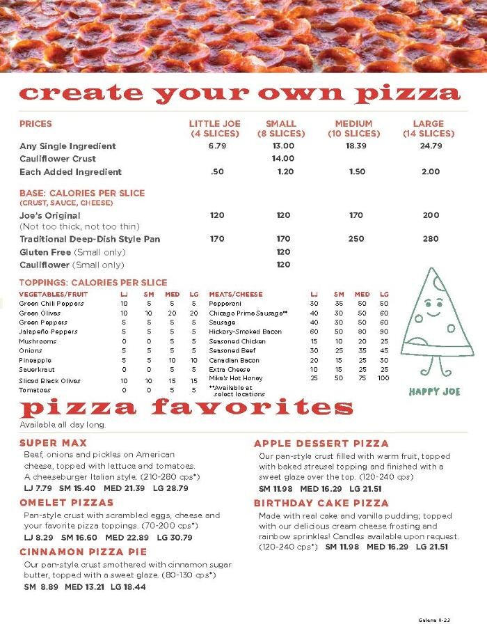 Images Happy Joe's Pizza & Ice Cream - Galena