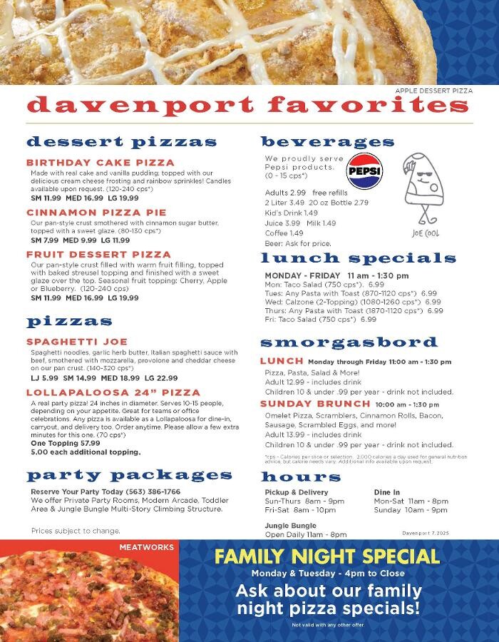 Images Happy Joe's Pizza & Jungle Bungle - W. 50th