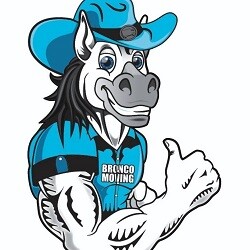 Bronco Moving Logo