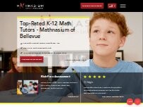 Website Screenshot Mathnasium