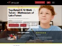 Website Screenshot Mathnasium