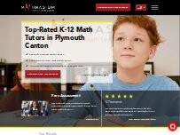 Website Screenshot Mathnasium