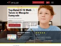 Website Screenshot Mathnasium