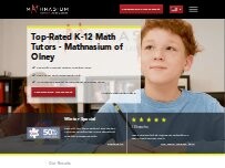 Website Screenshot Mathnasium