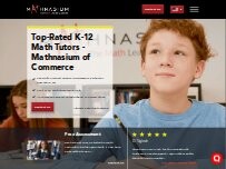 Website Screenshot Mathnasium
