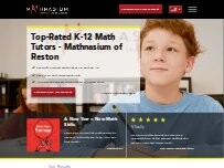 Website Screenshot Mathnasium