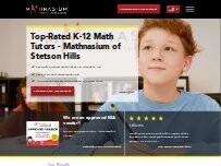 Website Screenshot Mathnasium