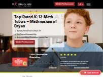 Website Screenshot Mathnasium