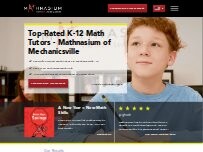 Website Screenshot Mathnasium