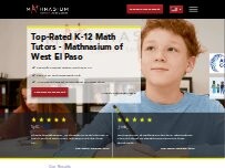 Website Screenshot Mathnasium