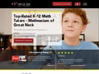 Website Screenshot Mathnasium