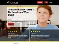 Website Screenshot Mathnasium