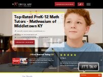 Website Screenshot Mathnasium