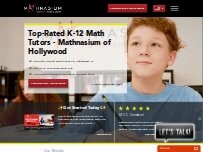 Website Screenshot Mathnasium